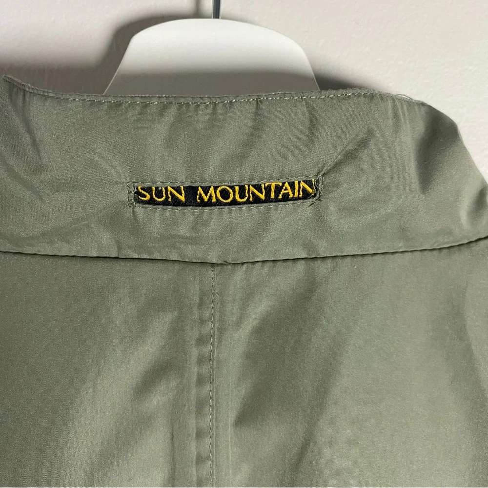 Early 2000s Y2K Sun Mountain Green Pullover Reversible Jacket Men's  M Gorpcore